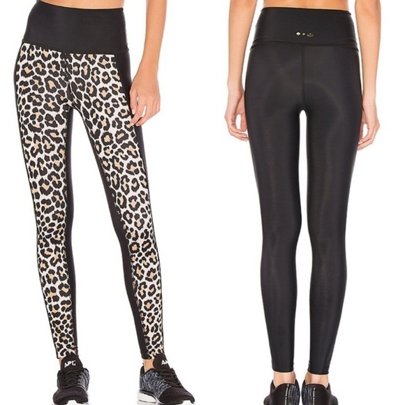 Kate Spade x Beyond Yoga Leopard Full Length Leggings Small - Picture 1 of 9